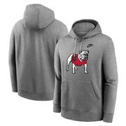 Georgia Nike Legacy Logo Club Fleece Hoodie